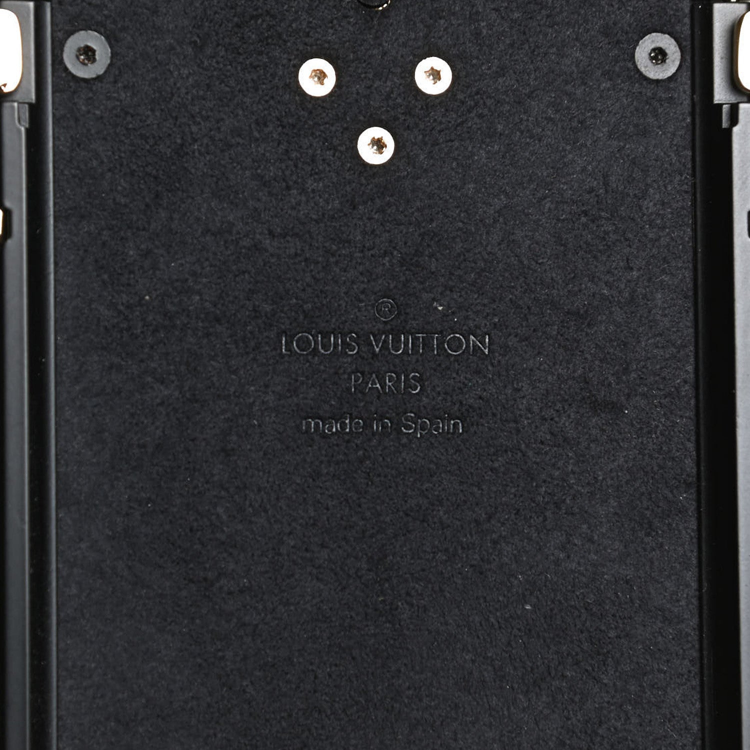 Louis Vuitton Monogram Eye Trunk With Strap iPhone X XS Case 9 of 9
