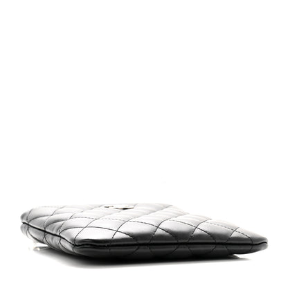 Chanel Lambskin Quilted Crossbody Bag Black 4 of 11