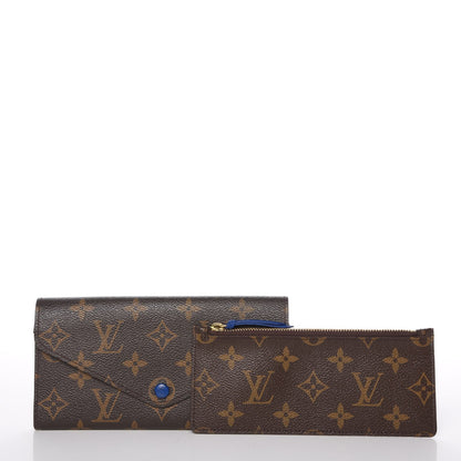 Louis Vuitton Monogram Josephine Wallet Blue 5 of 12