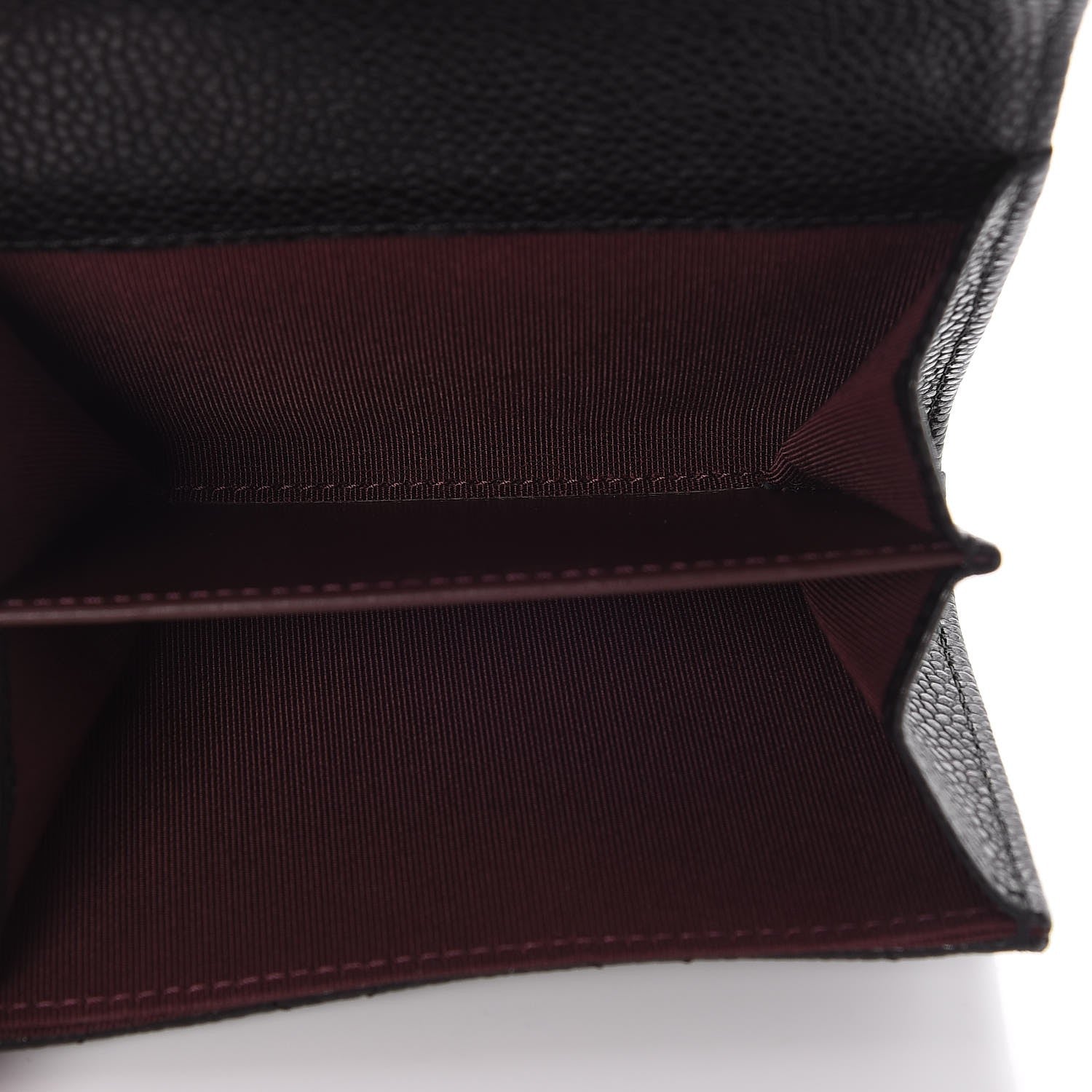Chanel Caviar Quilted Flap Card Holder Wallet Black 5 of 10
