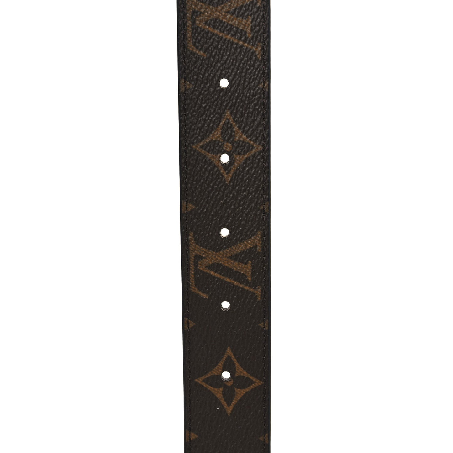 Calfskin Monogram Reversible Belt Strap 90 36 Kaki