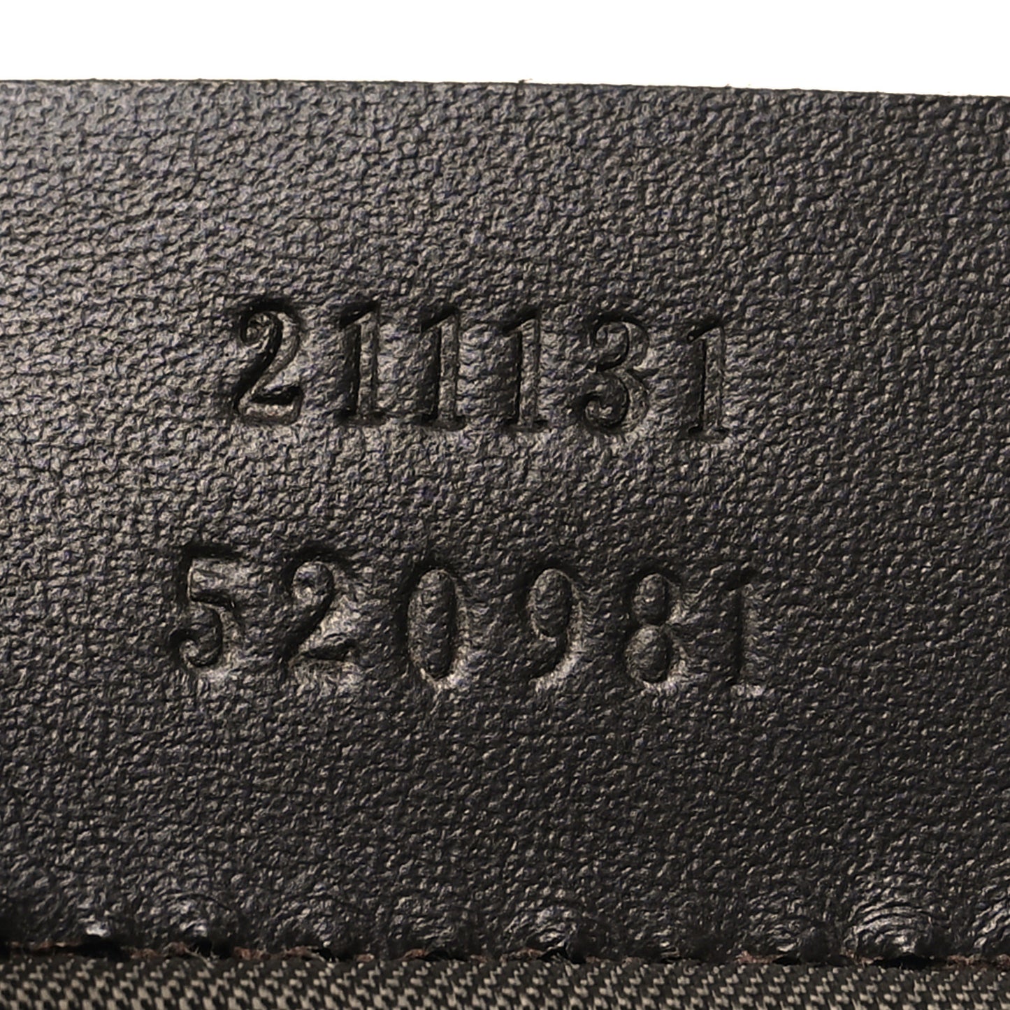 GG Plus Monogram Messenger Diaper Bag Dark Brown