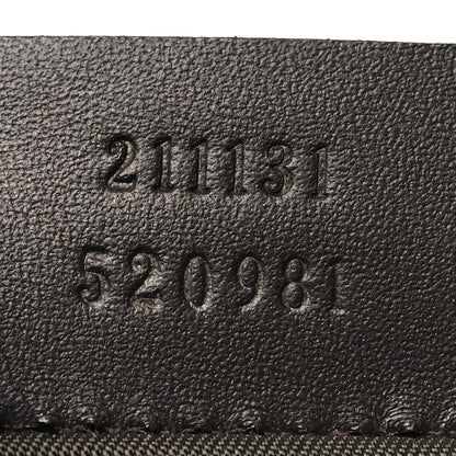 Gucci GG Plus Monogram Messenger Diaper Bag Dark Brown 8 of 13