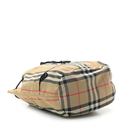 Burberry Econyl Icon Stripe Phoebe Drawcord Pouch Archive Beige 4 of 6