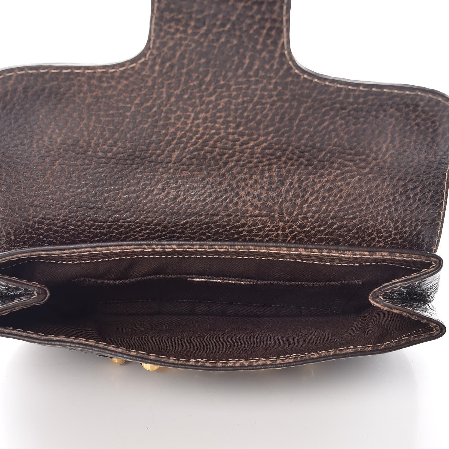 Gucci Guccissima New Pelham Clutch Dark Brown 5 of 8
