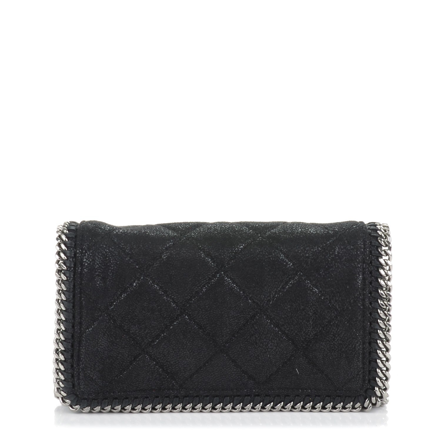 Stella McCartney Shaggy Deer Quilted Falabella Crossbody Bag Black 1 of 7