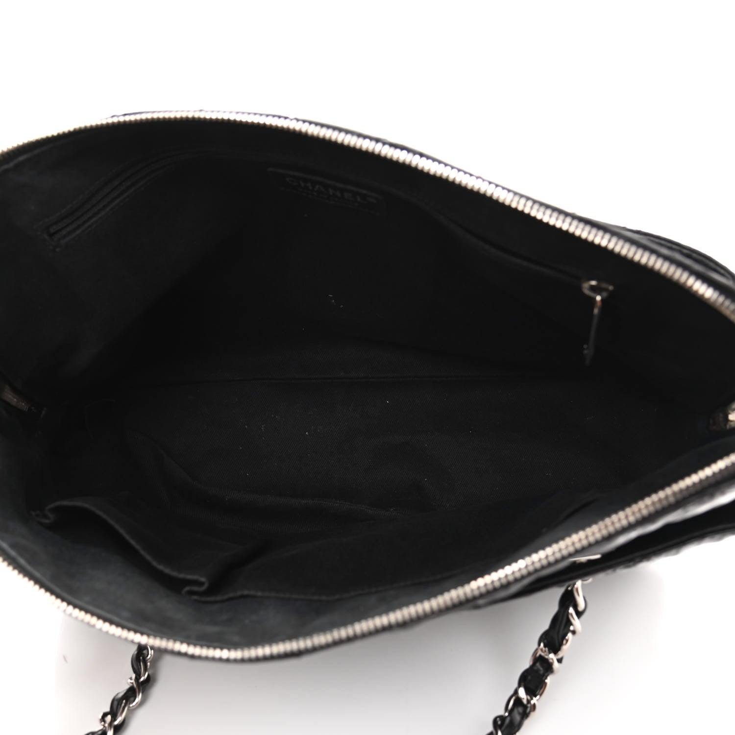 Chanel Vinyl Quilted In The Business Tote Black 5 of 17