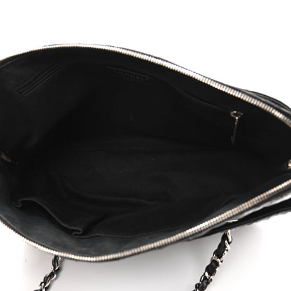 Chanel Vinyl Quilted In The Business Tote Black 5 of 17