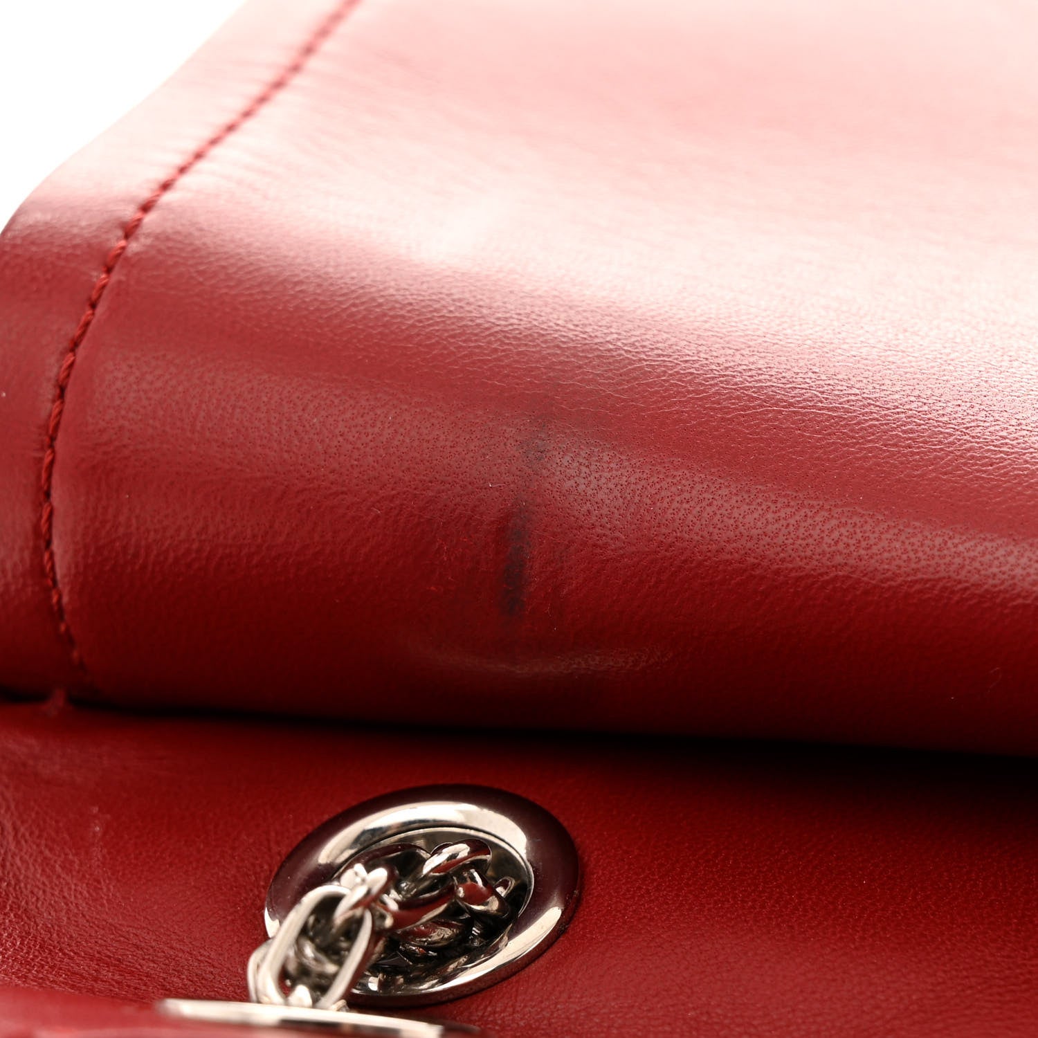 Chanel Patent Quilted 2.55 Reissue 227 Flap Red 12 of 16