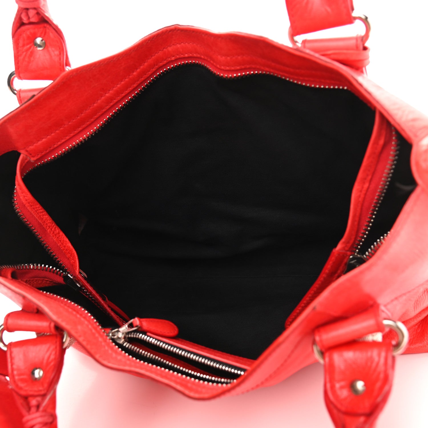 Balenciaga Agneau Giant 21 Silver Hardware City Vermillion 5 of 17