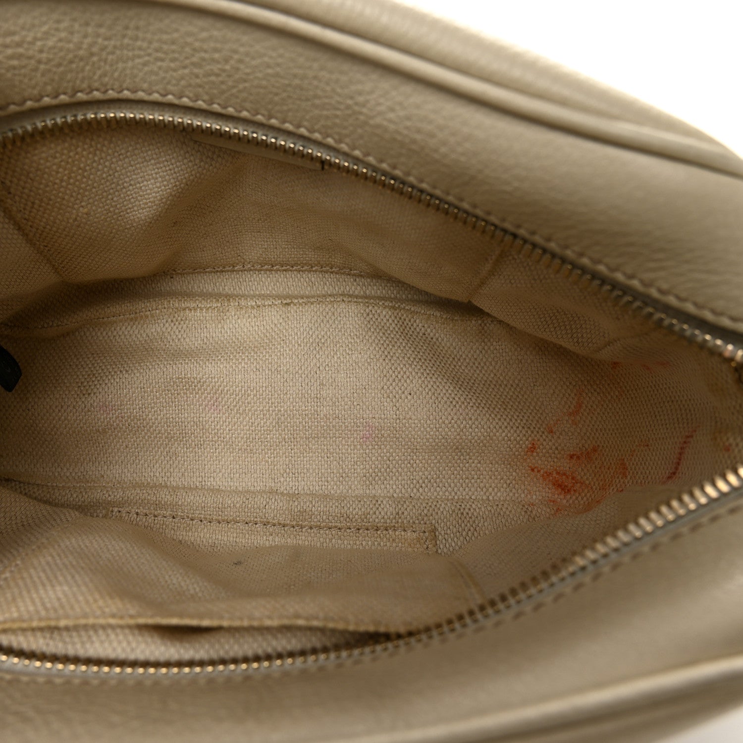 Gucci Pebbled Calfskin Small Soho Disco Bag Off White 5 of 14