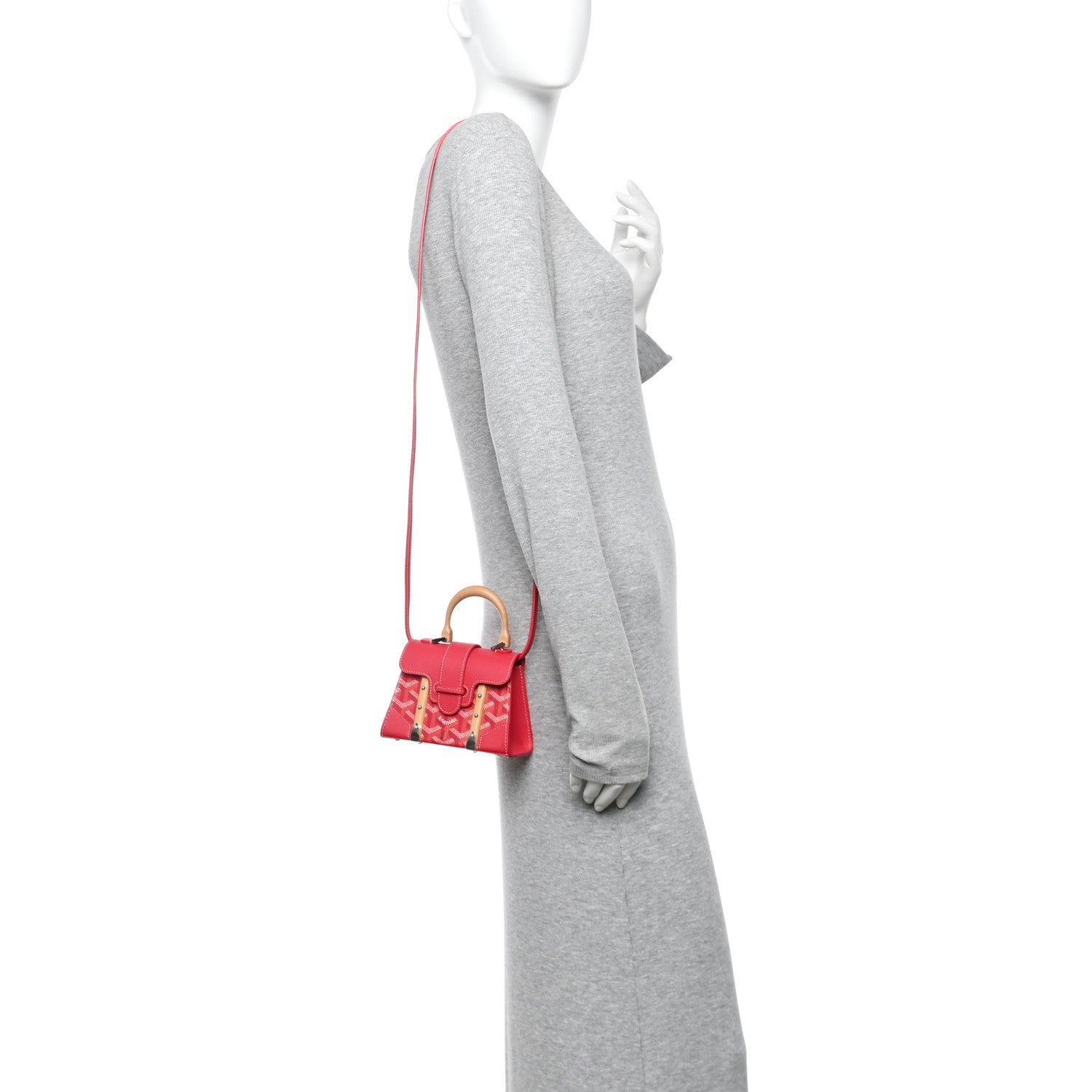 Goyard Goyardine Structure Nano Saigon Fuchsia 2 of 10