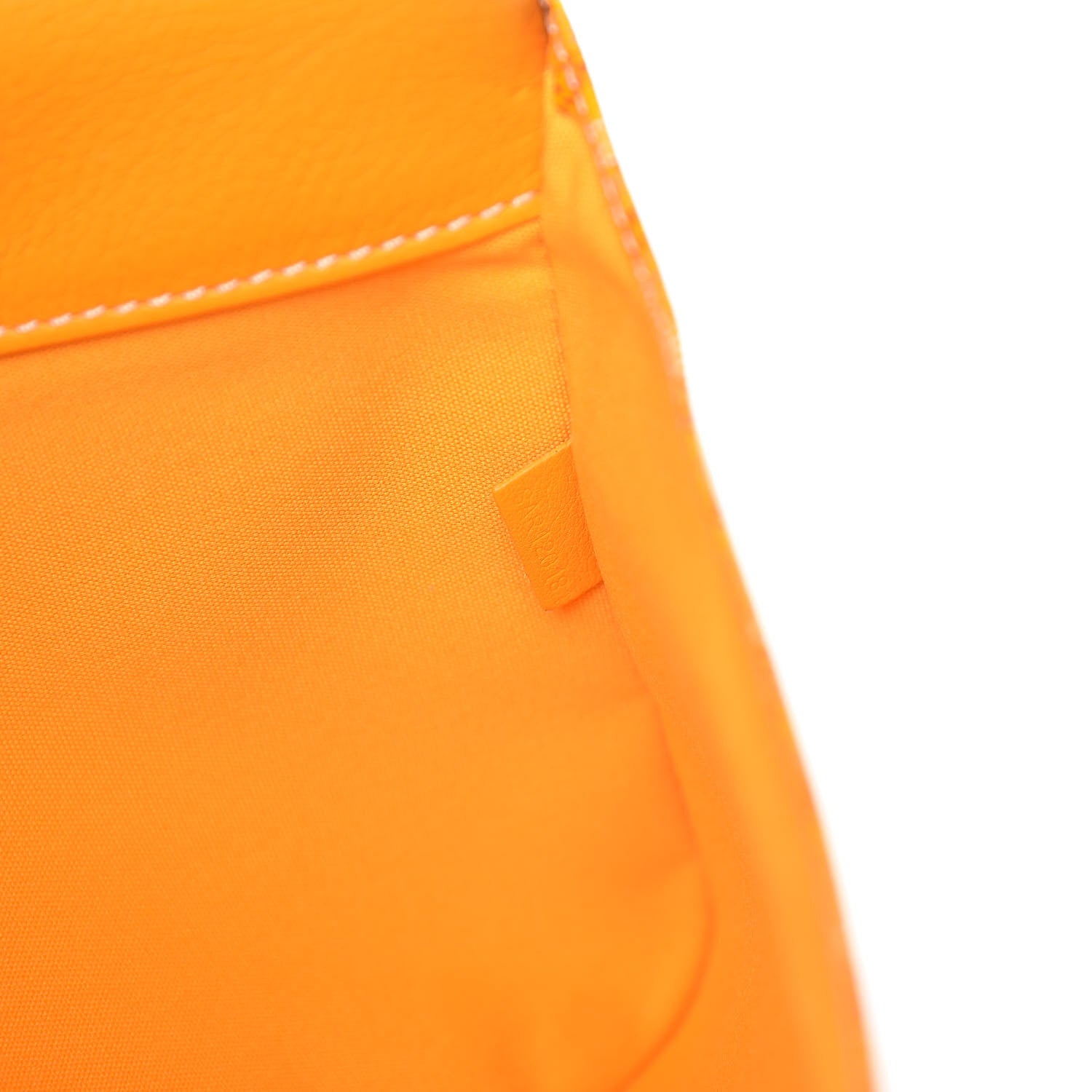 Goyard Goyardine Sainte Marie Soft Clutch Yellow 11 of 14