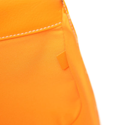 Goyard Goyardine Sainte Marie Soft Clutch Yellow 11 of 14