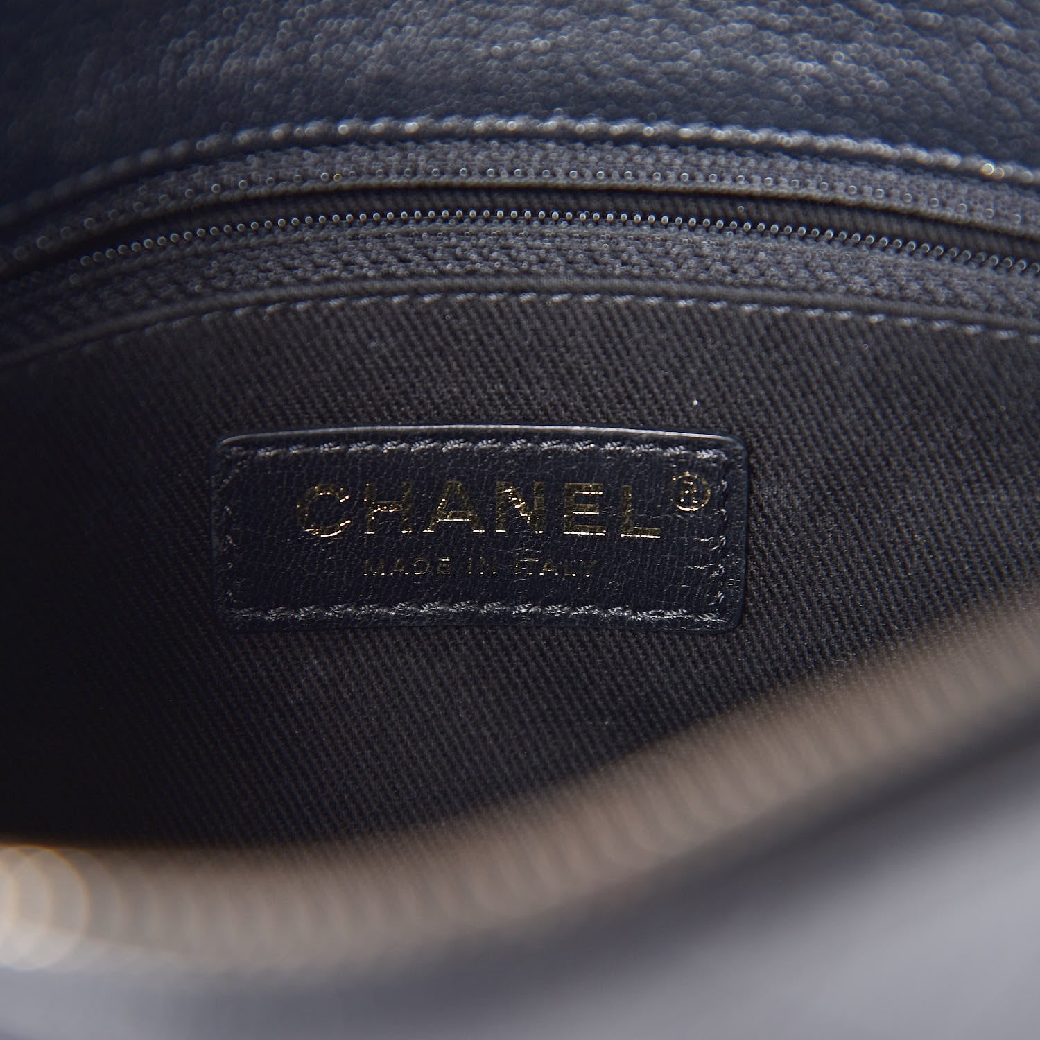 Chanel Shiny Calfskin Goatskin Quilted Medium Coco Curve Messenger Flap Black 6 of 12