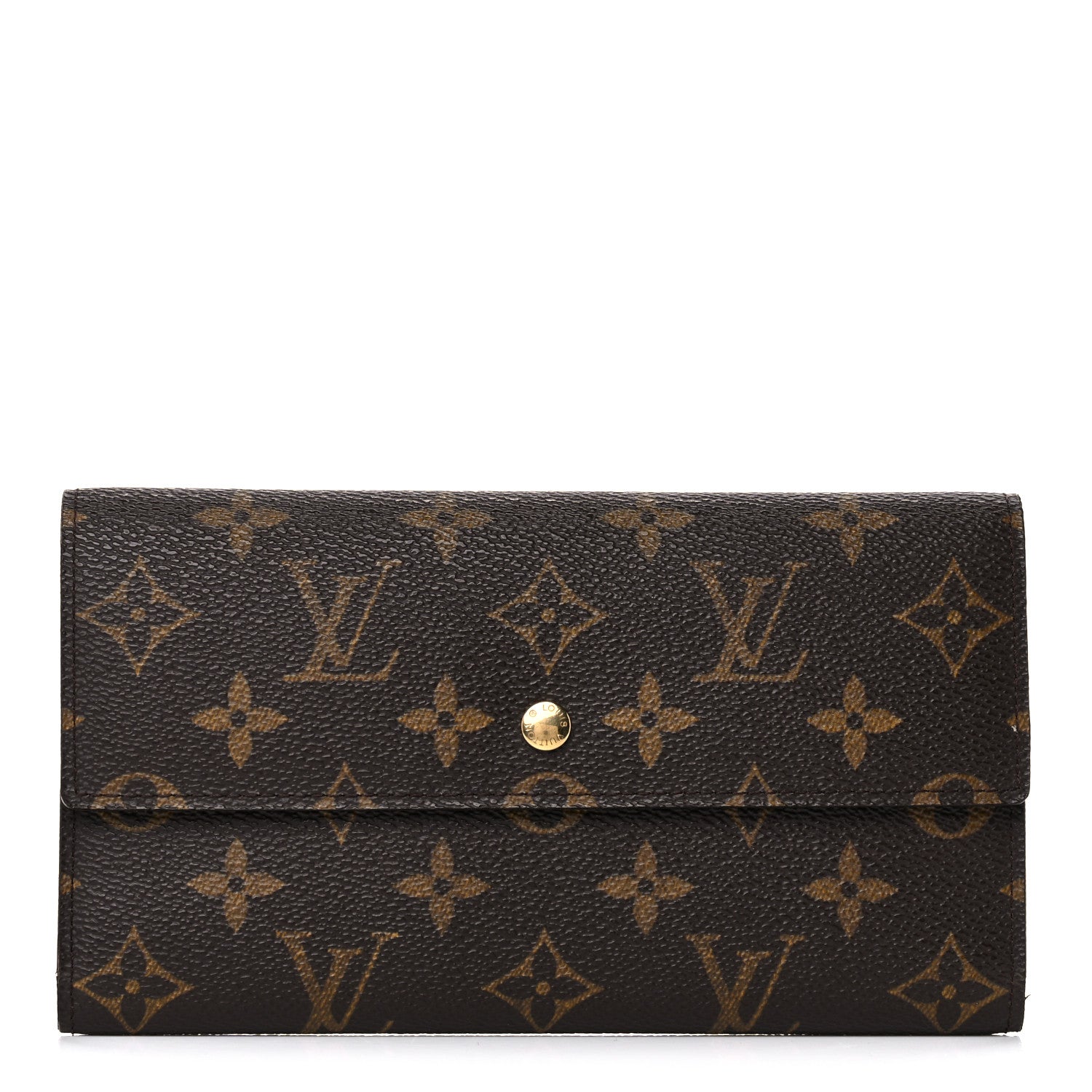 Louis Vuitton Monogram Porte Tresor International Wallet 1 of 12
