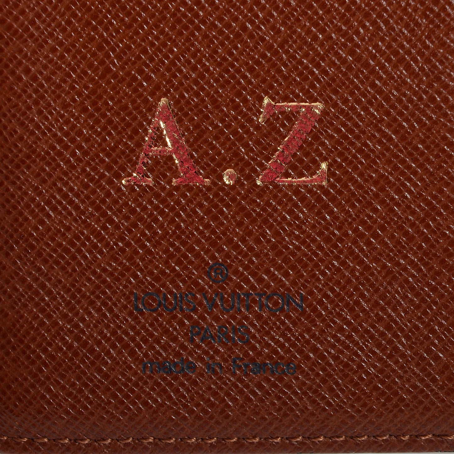 Monogram Small Ring Agenda Cover