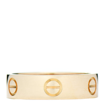 Cartier 18K Yellow Gold 5.5mm LOVE Ring 57 8 1 of 4