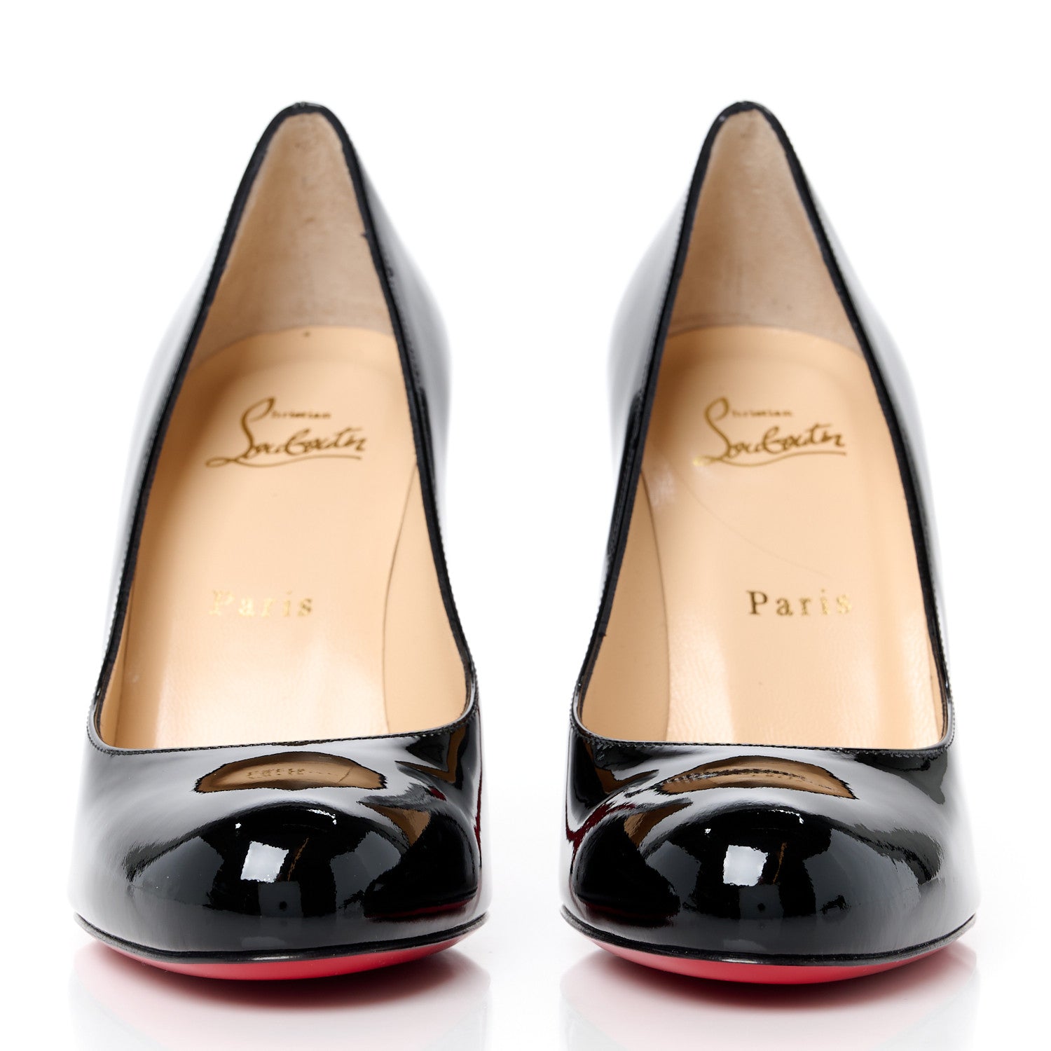 Christian Louboutin Patent Simple 100 Pumps 37 Black 2 of 9