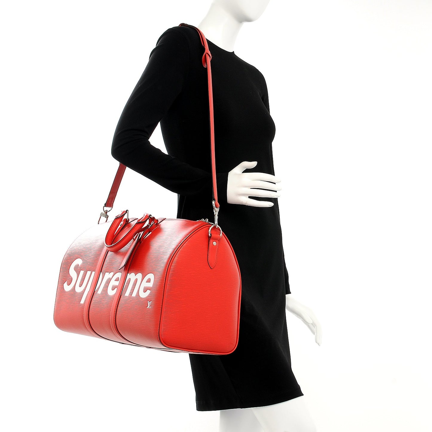 X SUPREME Epi Keepall Bandouliere 45 Red