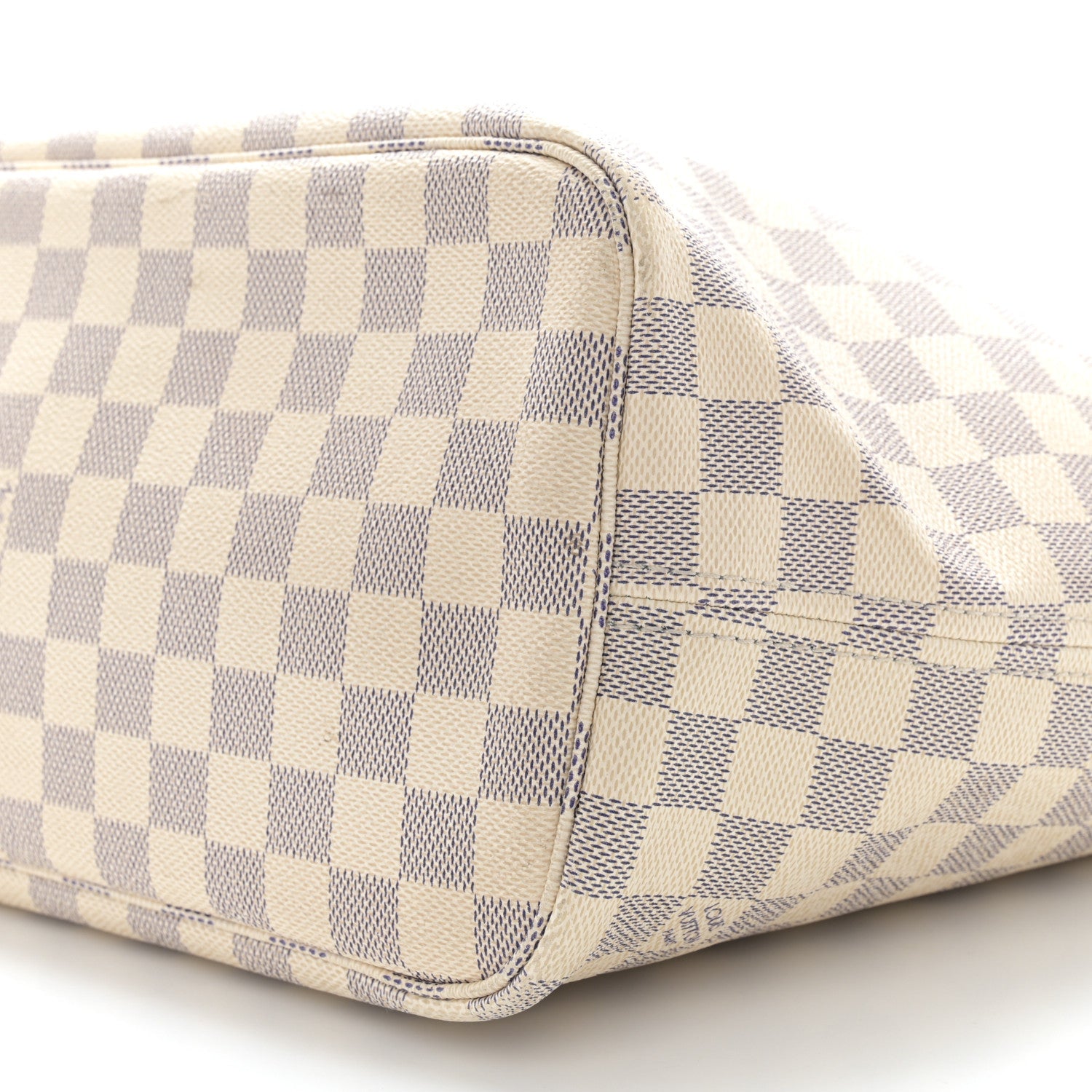 Louis Vuitton Damier Azur Neo Neverfull MM Rose Ballerine 13 of 14