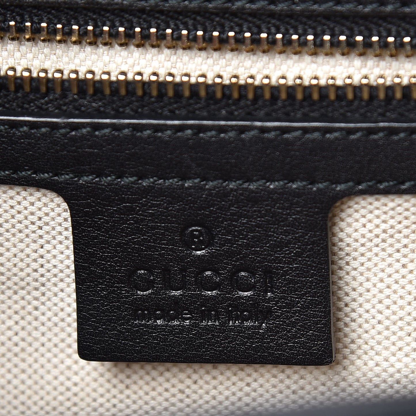 Guccissima Large Emily Chain Shoulder Bag Black