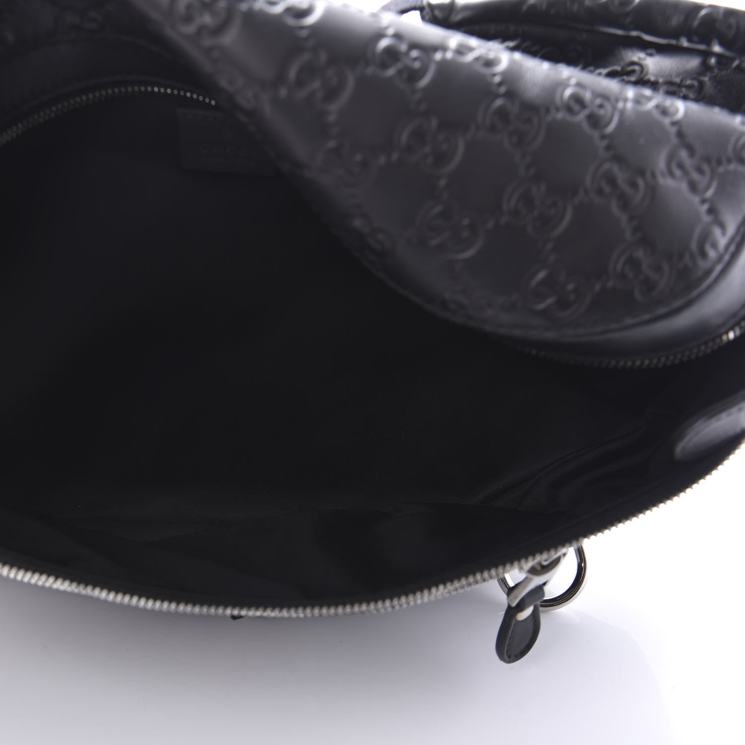 Gucci Guccissima Web Belt Bag Black 5 of 10
