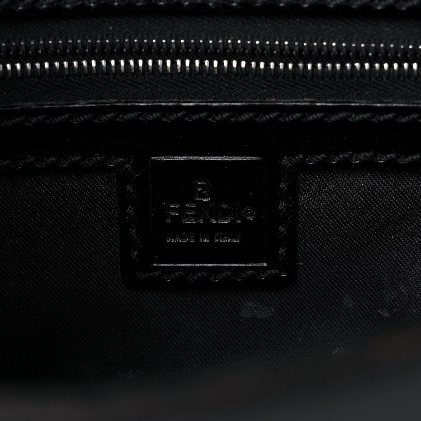 Calfskin Baguette Black