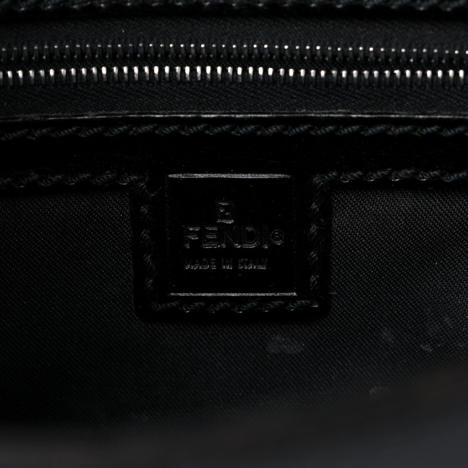 Fendi Calfskin Baguette Black 6 of 15