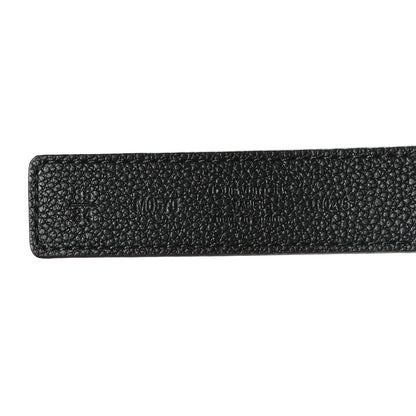 Louis Vuitton Calfskin Monogram 25mm LV Iconic Reversible Belt 85 34 Black 5 of 7