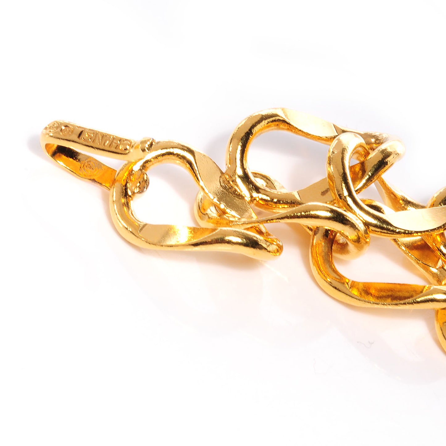 Chain 31 Rue Cambon Medallion Belt Gold