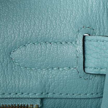 Hermes Togo Birkin 30 Bleu Atoll 9 of 33