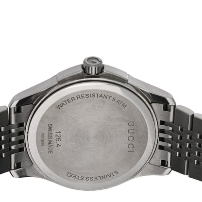 Gucci Stainless Steel Diamond 38mm G-Timeless Quartz Watch Black 4 of 4