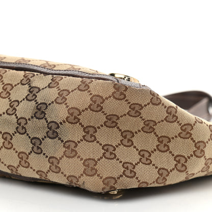 Gucci Monogram Large Abbey Tote Dark Brown 10 of 12