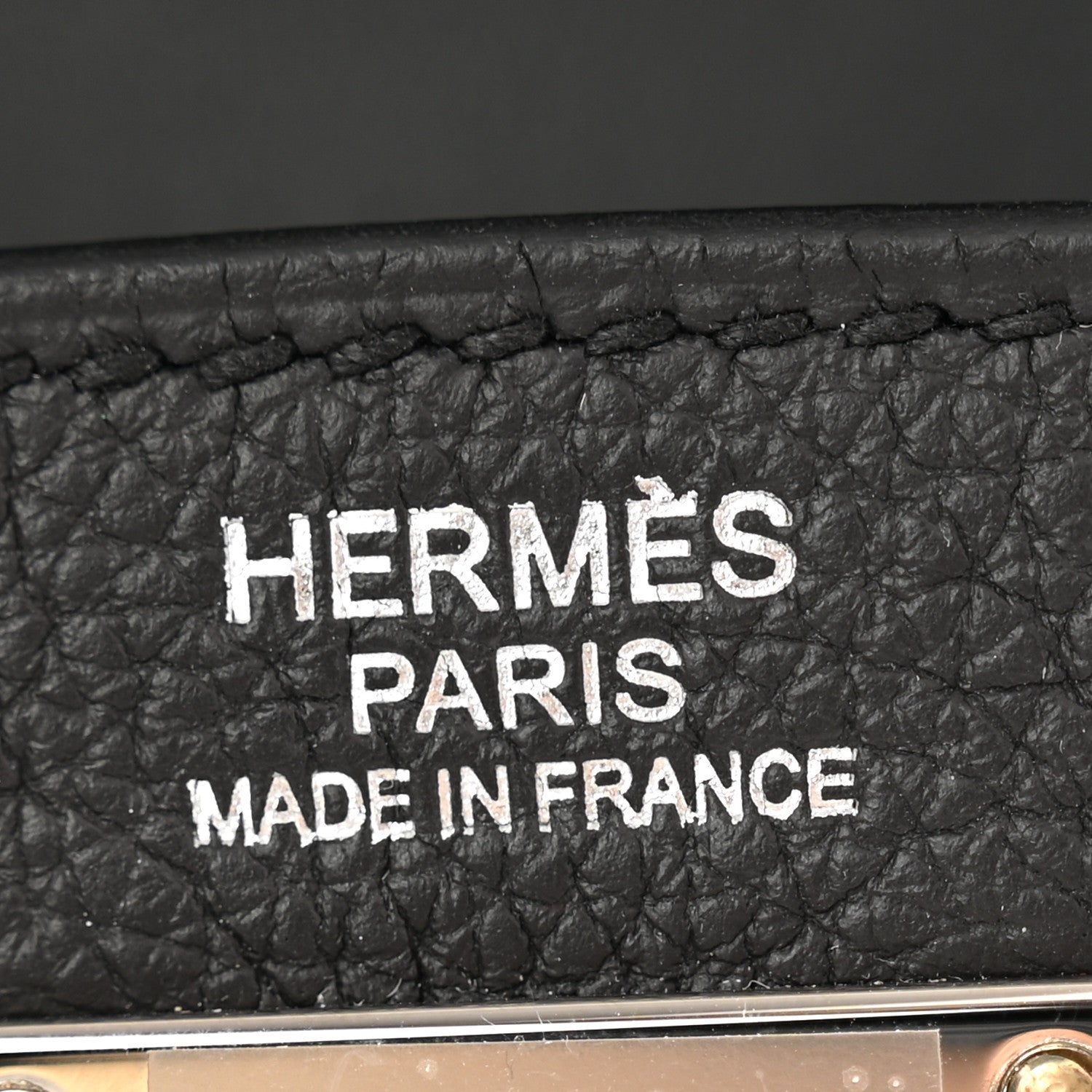 Hermes Togo Hac A Dos PM Backpack Black 6 of 10