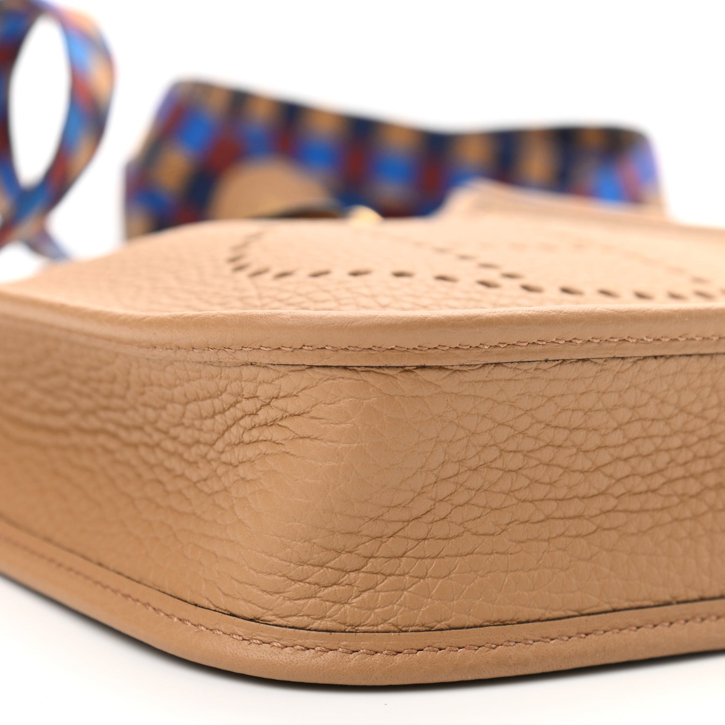 Taurillon Clemence Maxi Quadrille Evelyne TPM Chai Bleu Rouge H Bleu Saphir