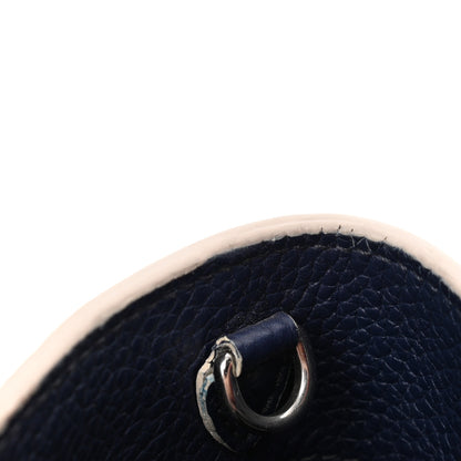 Louis Vuitton Taurillon Capucines PM Blue White 14 of 18
