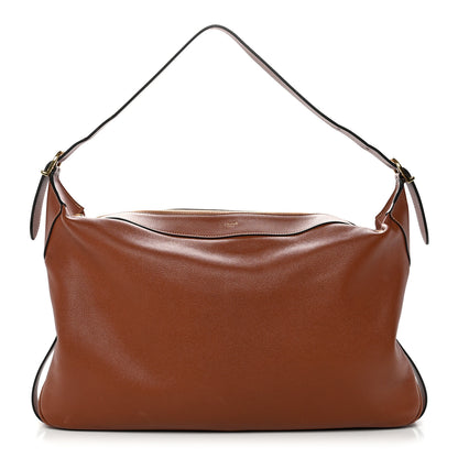 Celine Supple Calfskin Large Romy Shoulder Bag Tan 1 of 11