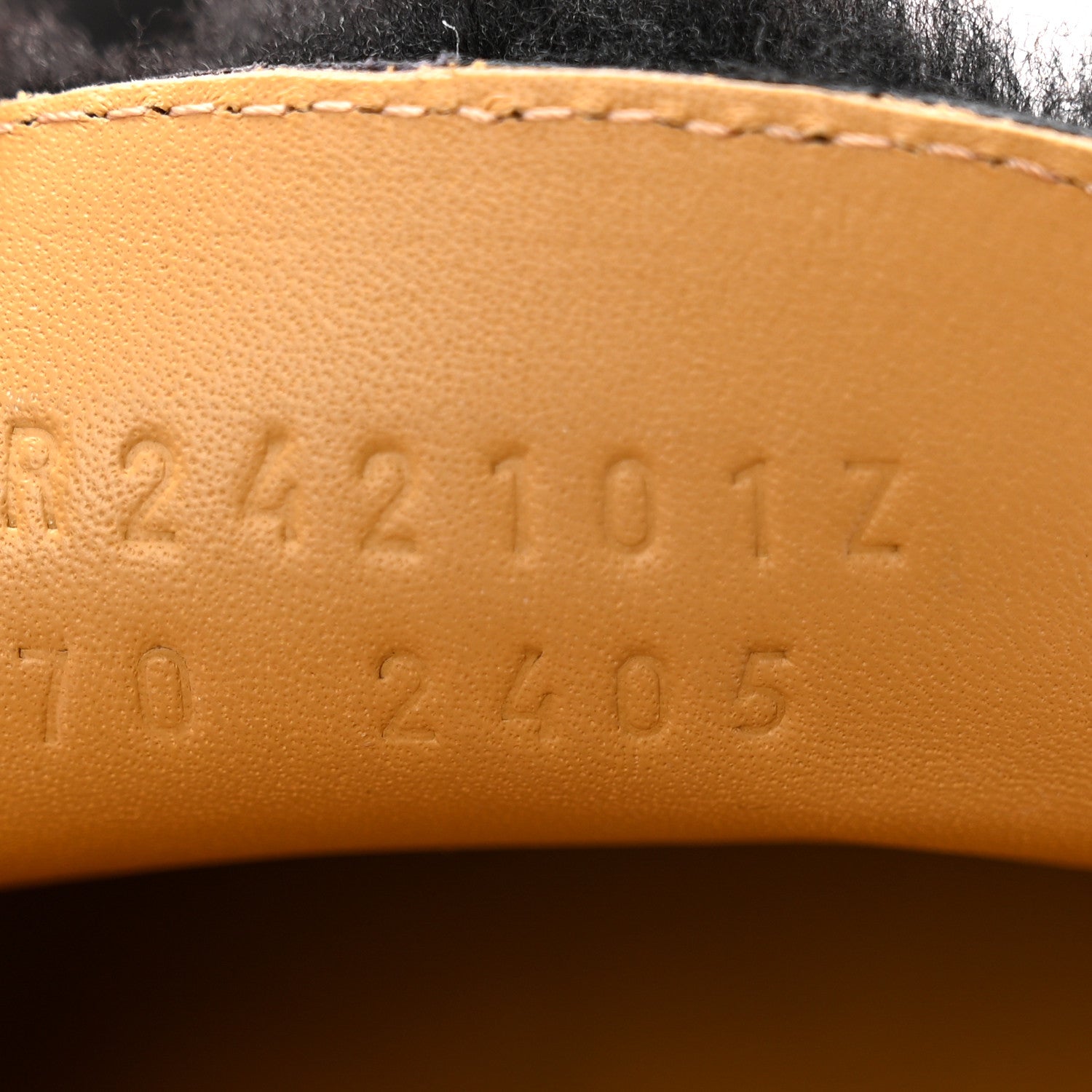 Hermes Calfskin Shearling Icone Loafers 37 Black 1565627