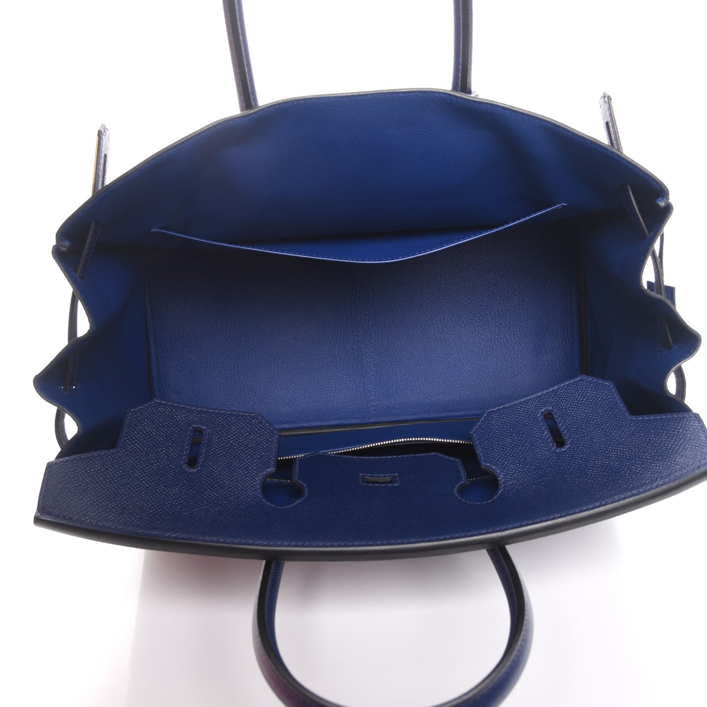 Epsom Birkin 35 Bleu Saphir
