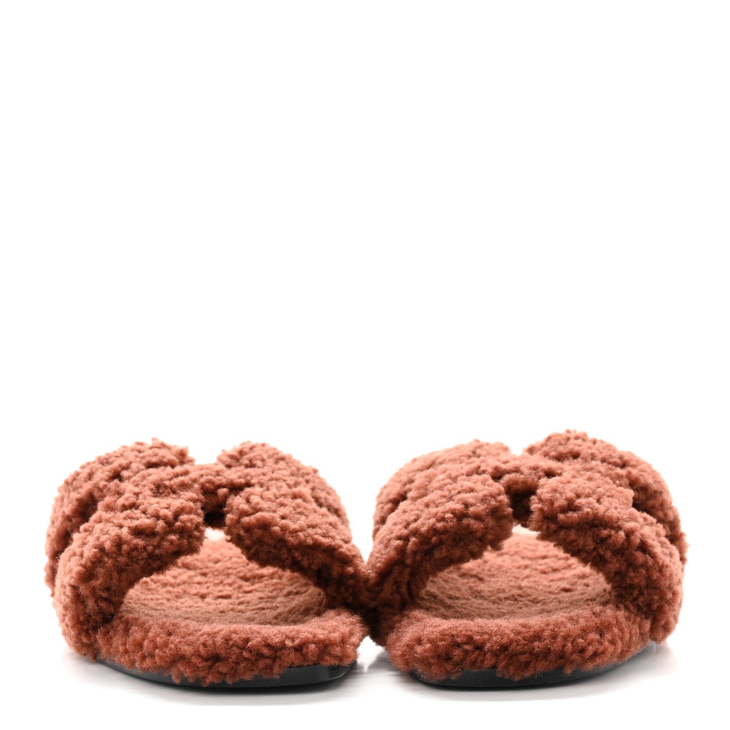 Woolskin Oran Sandals 39 Cognac