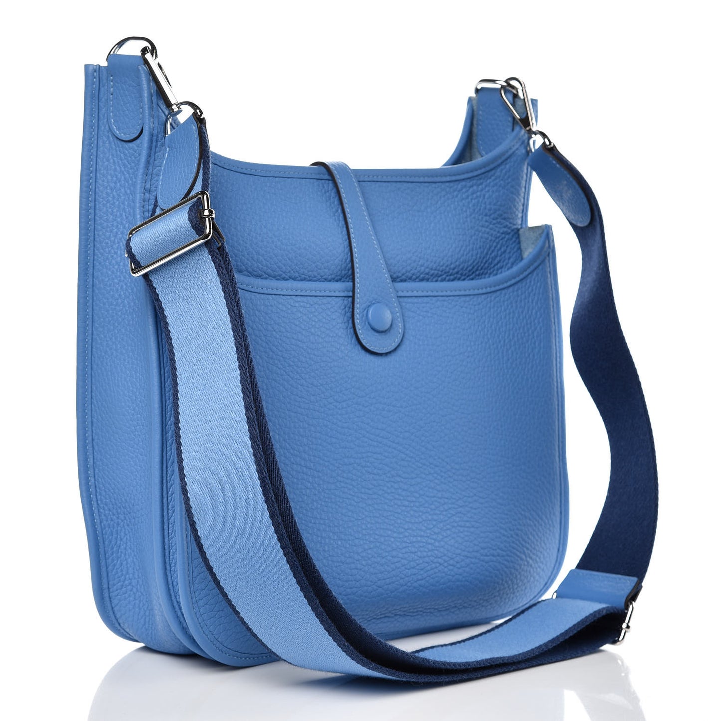 Taurillon Clemence Amazone Evelyne III PM Bleu Paradis Bleu Saphir