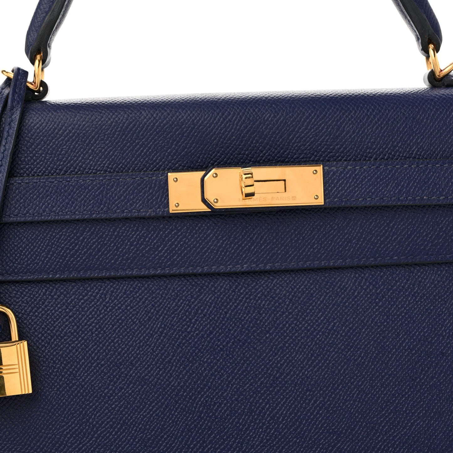 Epsom Kelly Sellier 32 Bleu Saphir