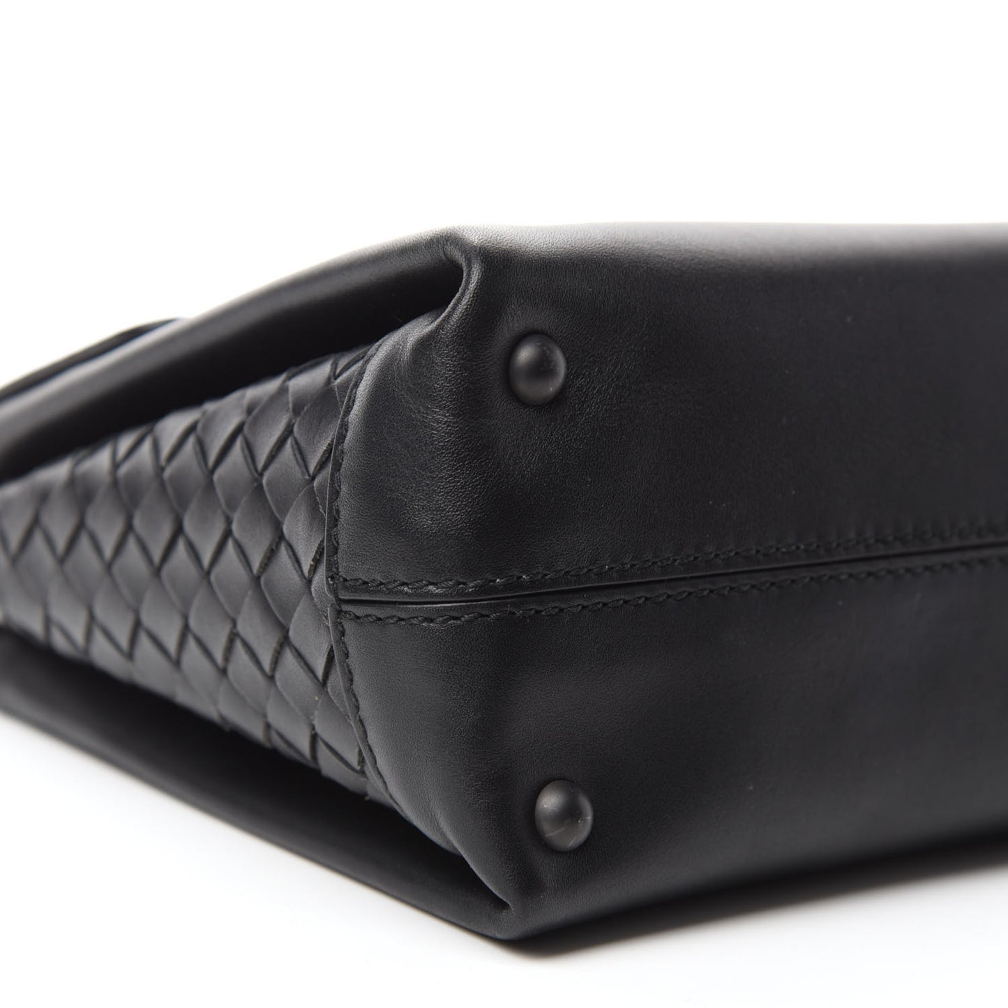 Nappa Small Piazza Bag Black