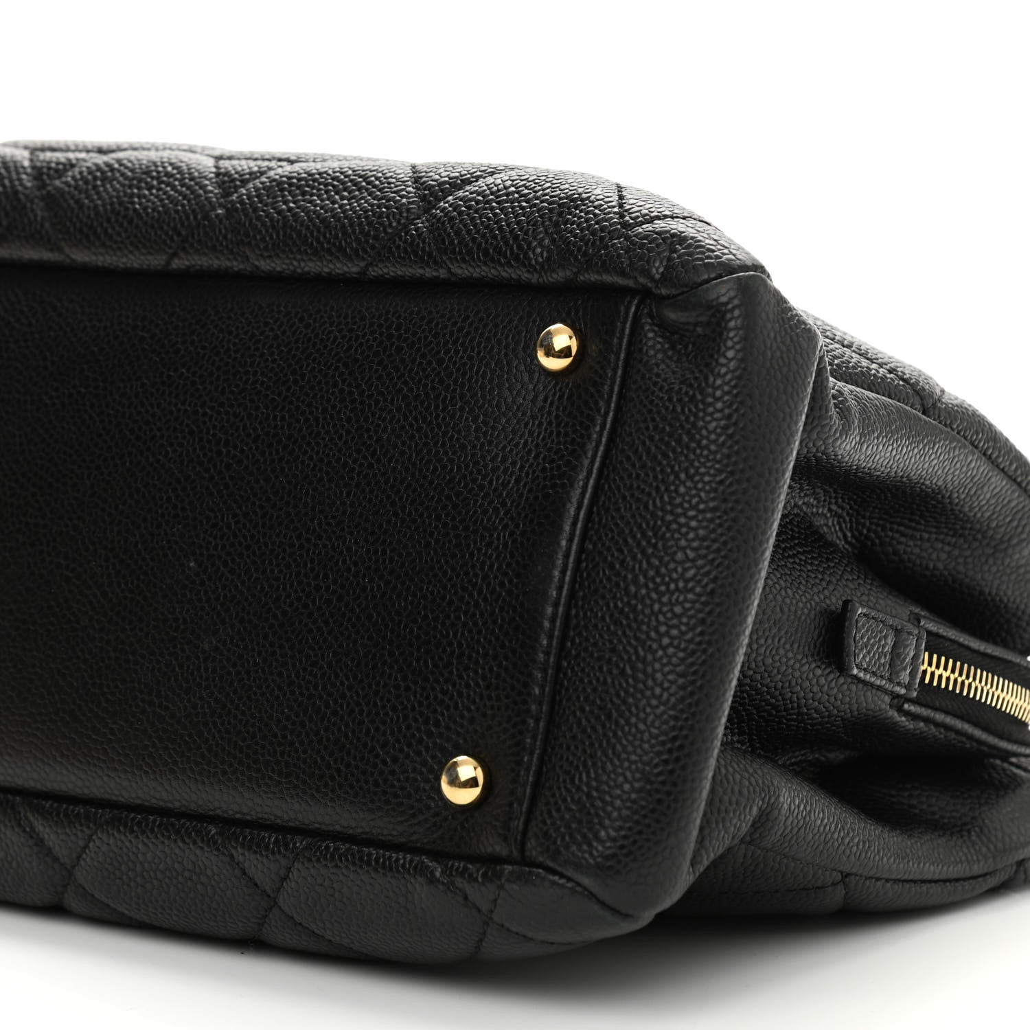 Chanel Caviar Quilted Timeless CC Soft Tote Black 9 of 11