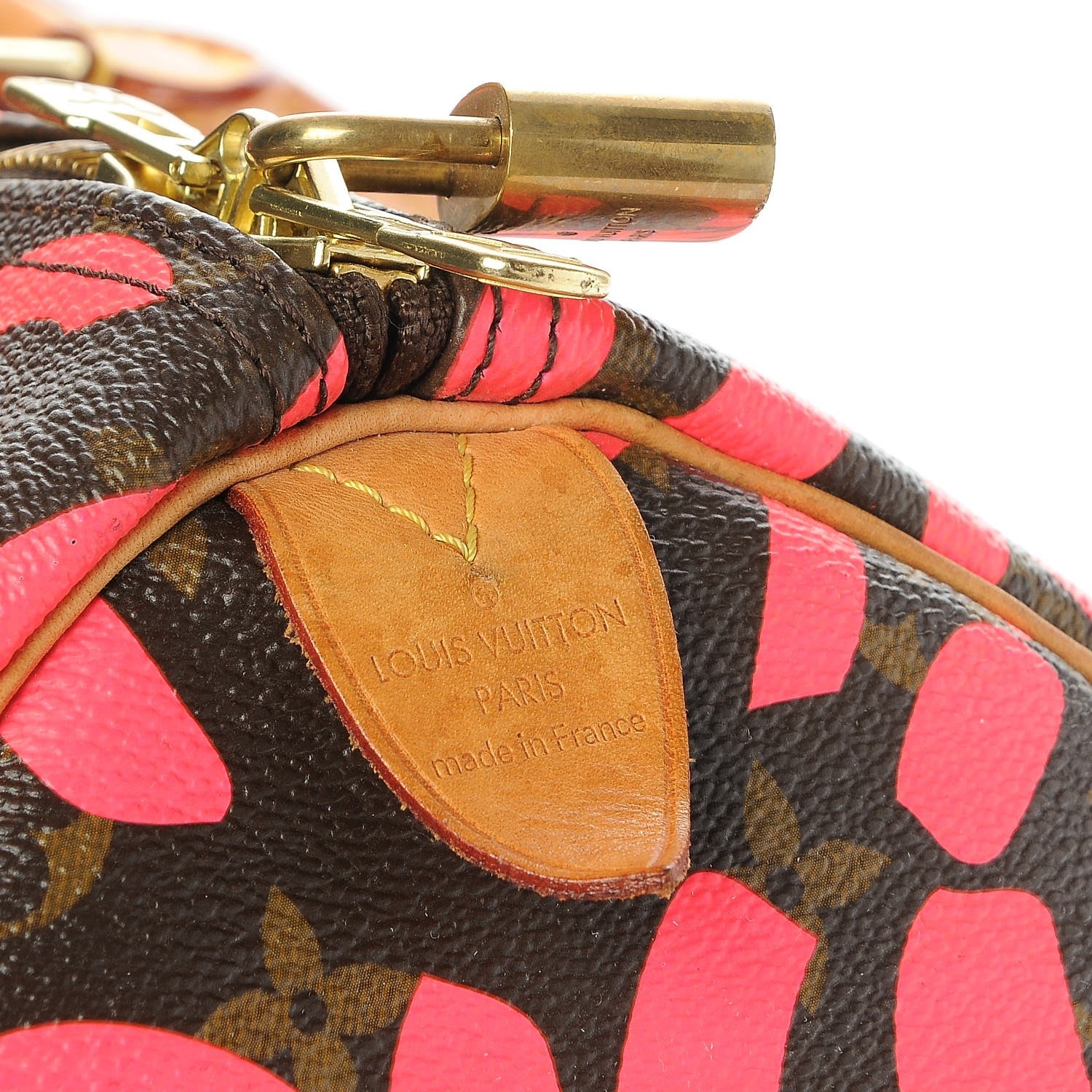 Louis Vuitton Graffiti Keepall 45 Fuchsia 6 of 16