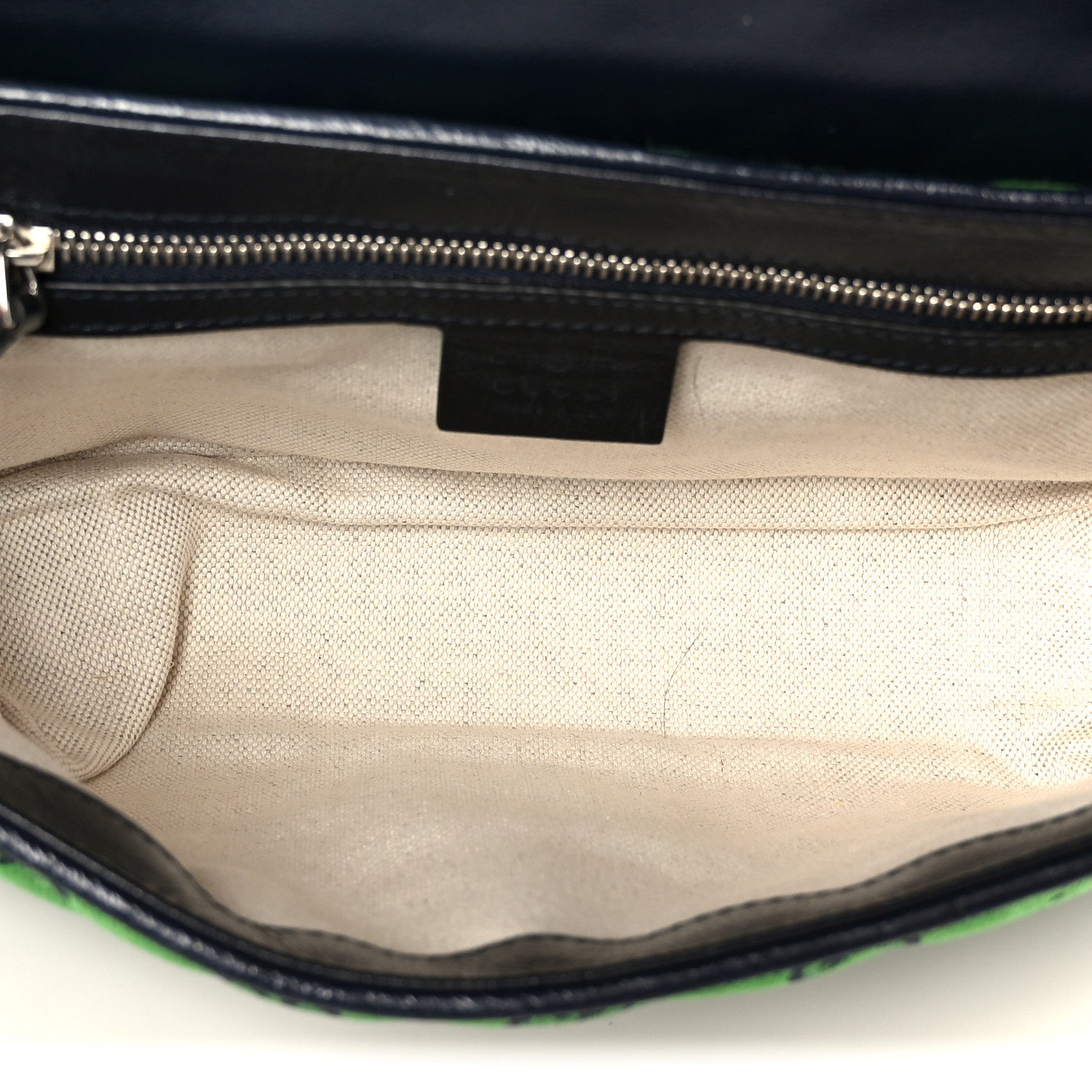 Gucci Monogram Multicolor Matelasse Diagonal Small GG Marmont Shoulder Bag Green Blue 4 of 10