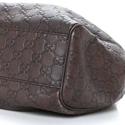 Gucci Guccissima Medium Sukey Tote Chocolate 9 of 9