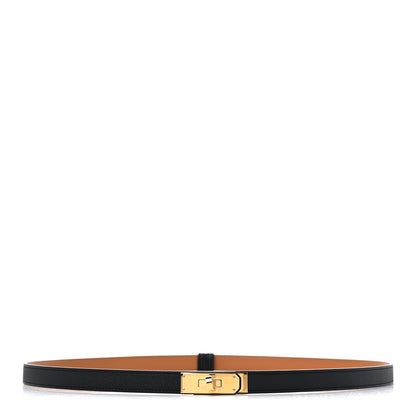 Hermes Epsom Kelly Belt Black 1 of 4