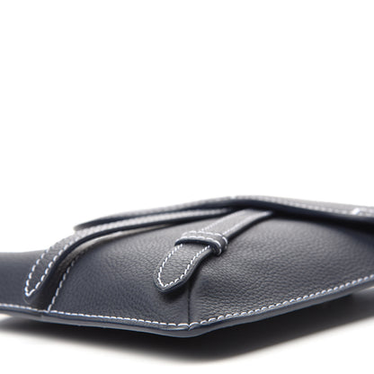 Christian Dior X KAWS Grained Calfskin Saddle Pouch Blue Multicolor 7 of 11